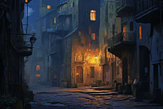 draw awesome environment concept art