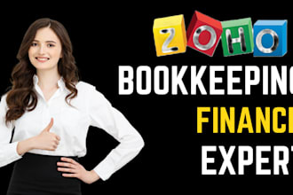 provide professional zohobooks bookkeeping services