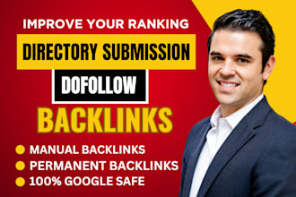 do 400 directory submission SEO backlinks for google ranking