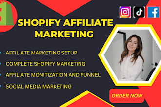 clickbank shopify affiliate marketing website goaffpro promotion