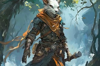 draw your d and d character and oc