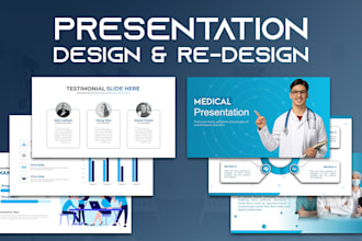 redesign and enhance your old powerpoint presentation to look professional