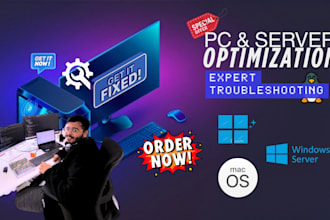 fix your pcs, laptop, optimize performance, mac, and servers