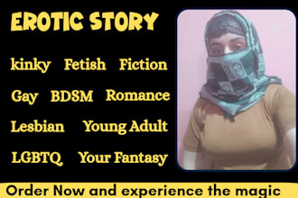write nsfw erotic fanfiction, anime erotica, kinky smut, and romance stories