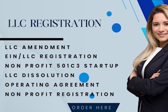 do llc reinstatement, amendments, dissolve llc, ein and dba filing for US llc