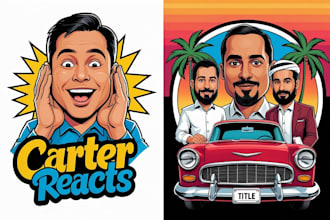 do unique caricature cartoon, modern, mascot logo