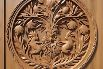 convert to 3d bas relief model 3d medallion 3d sculpting and cnc wood carving
