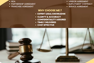 draft and review contracts with accuracy and legal precision