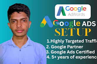 create and set up a google ads PPC campaign from scratch