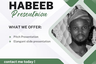 create a detailed powerpoint presentation design