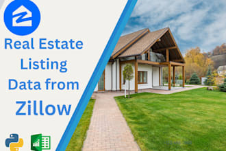 scrape real estate data and leads from zillow and realtor