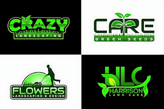 design a agriculture, organic, farm, natural, lawn care and landscape logo