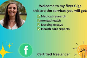 handle nursing, psychology, public health, mental health and medical research