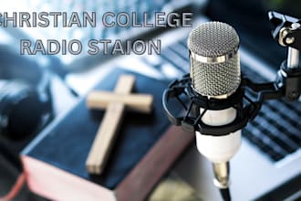 air your gospel song on 5k US, canada, australia christian college radio