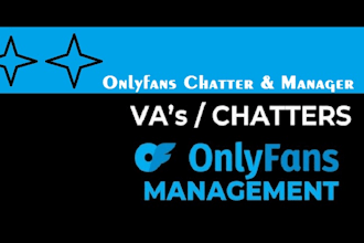 onlyfans virtual assistance chatter and manager