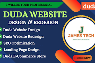skillfuly design a pixel perfect duda website clone with duda website builder