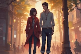 draw an anime portrait illustration for your character