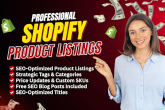 manage shopify products listing product upload SEO titles and descriptions