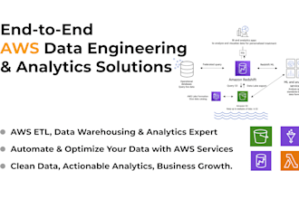 do AWS data engineering, etl pipelines and analytics solutions