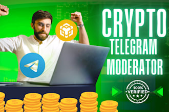 be your telegram group admin or moderator