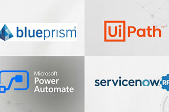 develop and support rpa bots in blueprism, uipath,powerautom andservicenow rpa