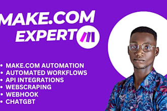 setup make com automation, made com make com scenario made com API integromat