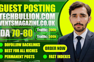 do techbullion and ventsmagazine guest post for high da backlinks