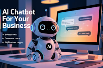 develop custom ai chatbot development using langchain botpress for your website