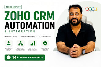 build and automate your business workflows with zoho CRM