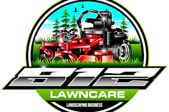 design excellent lawing care logo