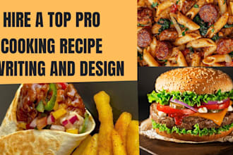 design cook book recipe design writer ebook formatting recipe creation layout