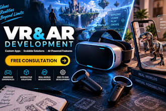 do VR and ar game, simulation development for you
