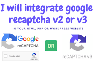 integrate google recaptcha on your website