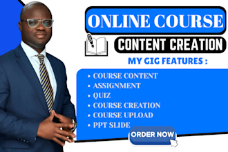 create online course content, course creation,course curriculum on teachable