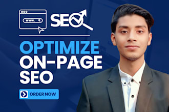 optimize on page and technical SEO for wordpress wix shopify squarespace