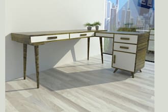 do 2d 3d custom furniture design detailed render illustration layout animations