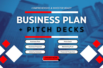 do market research, business plan, marketing plan, competitor and swot analysis