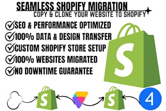 shopify migration oscommerce 3dcart volusion migrate to shopify clone website