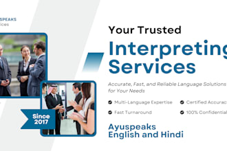 interpret conversation in english and hindi