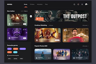 build iptv streaming app that work on smartphones, set top boxes, smart tvs, PC