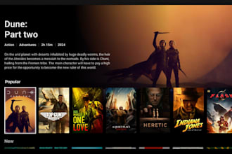 develop a custom iptv app for android, ios, smart TV with stalker middleware