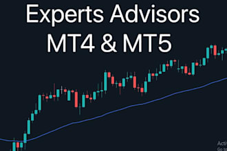 develop trading robot, mt4 mt5 eas or expert advisor with mql4 mql5