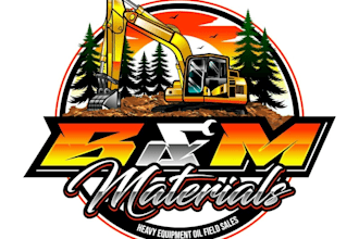 design a wonderful excavator logo