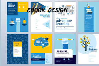 design canva ebook, lead magnet, workbook, ppt freebie, planner guide pdf layout