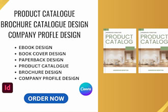 design magazine layout, catalogue, lookbook, product catalog, brochure design