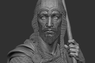 design 3d model game character, 3d weapon, ue5, texture, animation, 3d printing