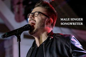 sing and write country song, custom, lyrics, vocalist and song