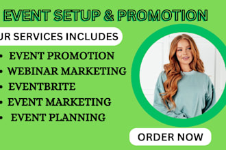 do event promotion and marketing, MLM promotion, website traffic, webinar