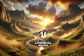 create level and environment design in unreal engine 5