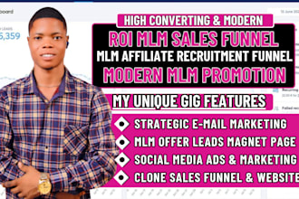 mlm promotion, mlm sales funnel, mlm promotion, affiliate recruitment, mlm leads